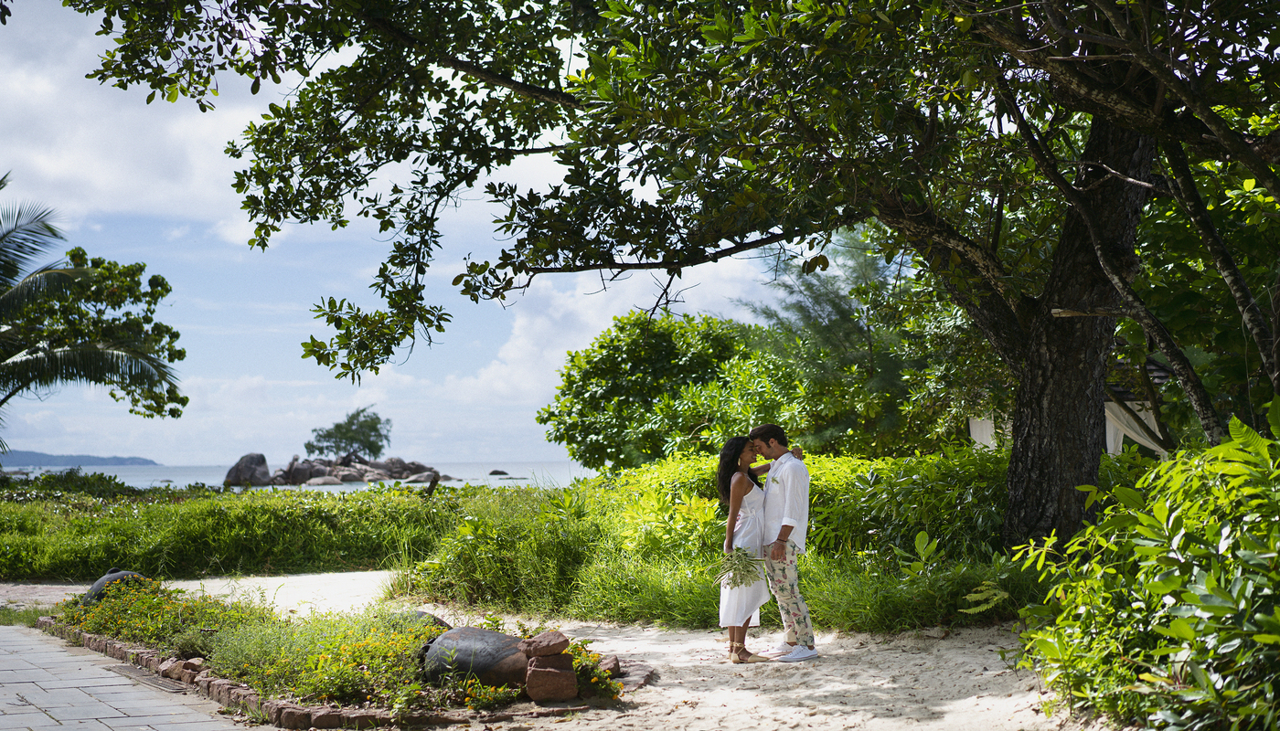 Hotel Raffles Praslin - pareja