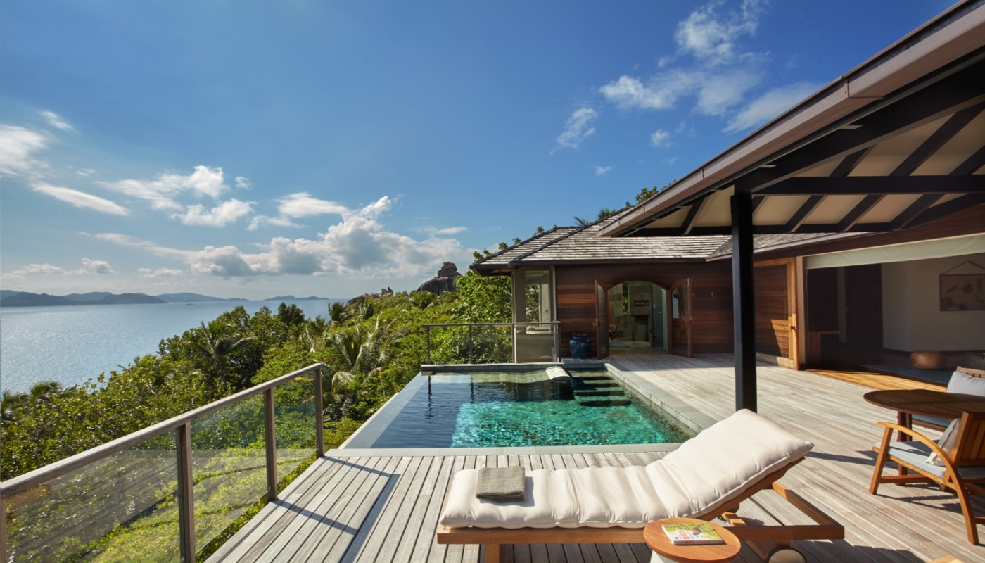 Hotel Six Senses Zil Pasyon - panorama pool villa