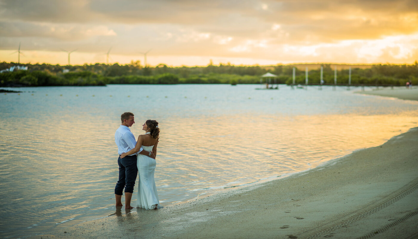 Hotel Prince Maurice - novios en la playa